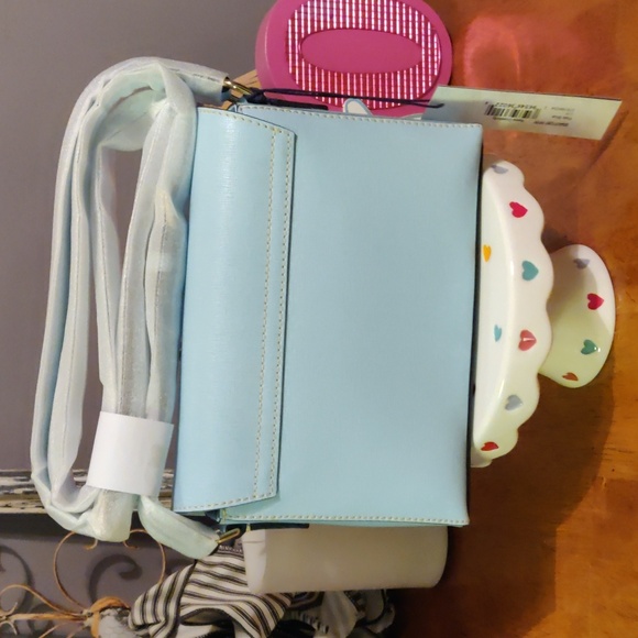 Dooney & Bourke Sky Blue Crossbody Bag - Picture 6 of 14